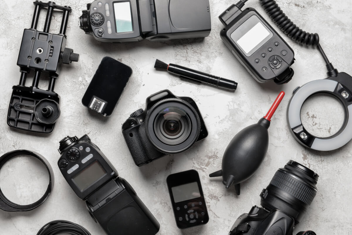 カメラの機材